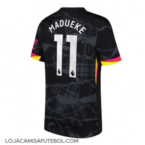 Camisa de Futebol Chelsea Noni Madueke #11 Equipamento Alternativo 2024-25 Manga Curta